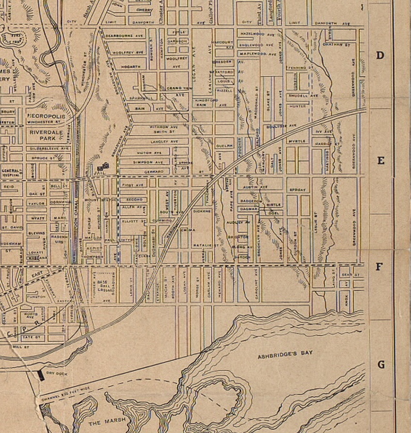 Toronto 1899 Map